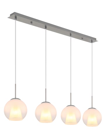 Globo lighting Hängeleuchte "BARRY" in silver