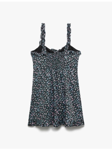 KOTON KLEIDER in Hellblau gemustert