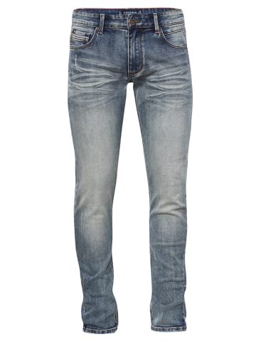 KOROSHI Jeans Stretch Regular Fit in blau