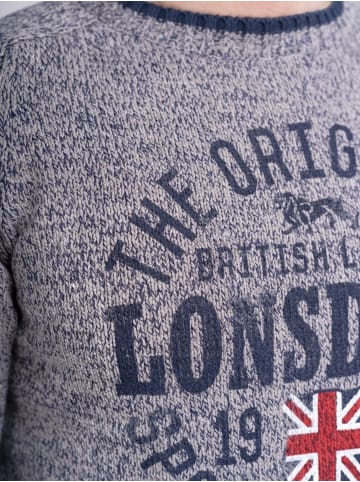 Lonsdale Pullover "Borden" in Grau