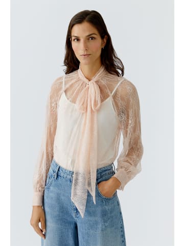 Oui Bluse in sepia rose