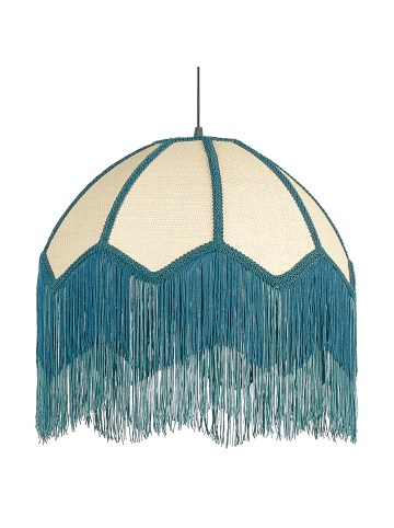 Beliani Pendelleuchten MILAGRO in Blau - (W) 42 x (H) 192 x (L) 42 cm