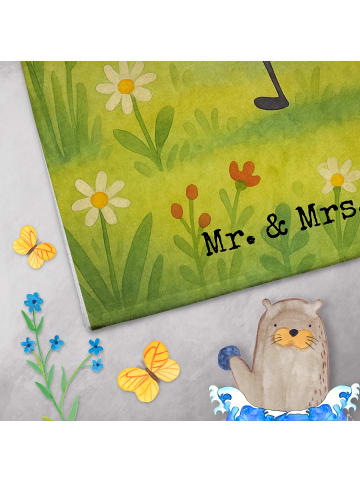 Mr. & Mrs. Panda Gästehandtücher Hummel flauschig Design ohne Sp... in Weiß