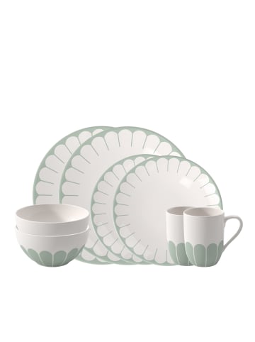 Villeroy & Boch Starter-Set 8tlg. Fleur vert in grün