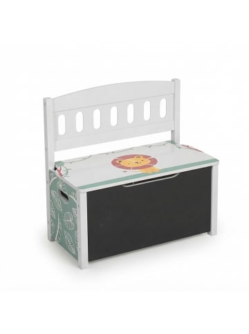 relaxdays Kinderbank in Bunt - (B)57 x (H)55,5 x (T)30 cm