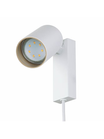 Licht-Erlebnisse Spot Strahler (B)6 x (H)12.5 cm in Weiß GoldWeiß Gold