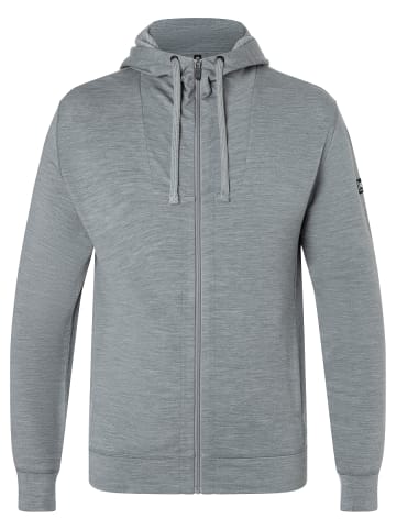 super.natural Merino Hoodie M EVERYDAY HOODIE in grau
