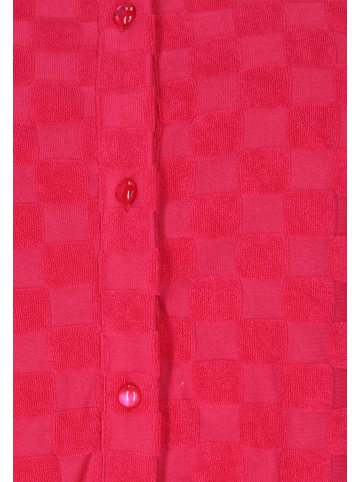 Swirly Women Plus Size Blouse in Pink