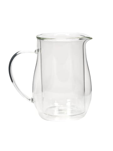 Maku Doppelwandiger Glaskrug, 700 ml in Transparent, (B) 9 x (H) 16 x (L) 15 cm