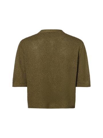 More & More Strickjacke in oliv - 0001