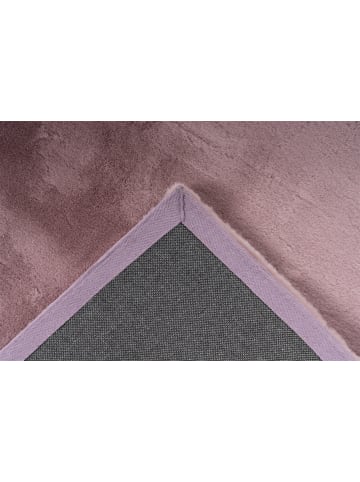 Kayoom Hochflor Teppich Rabbit in rosa - rechteckig