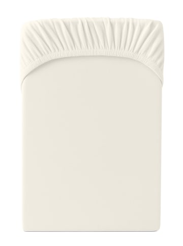 Cats Collection Spannbetttuch Edel-Jersey in creme