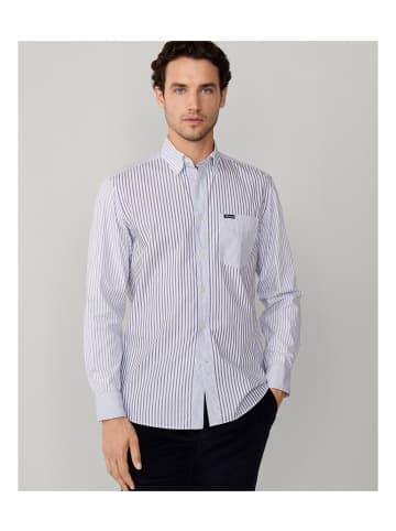 Faconnable Hemd in 570-Azul/blanco