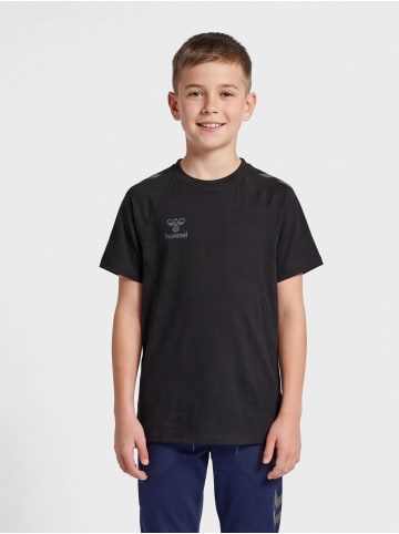 Hummel T-Shirt Hmlcima Kinder in BLACK MELANGE