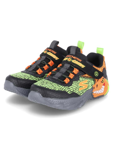 Skechers Low Sneaker DINO-LIGHTS in Schwarz