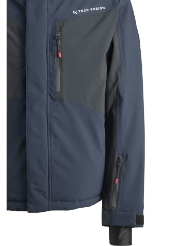JACK & JONES Junior Jacke 'Alpes Ski' in blau