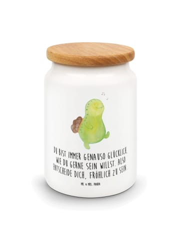 Mr. & Mrs. Panda Frischhaltedose Schildkröte Pfeifen mit Spruch in Weiß