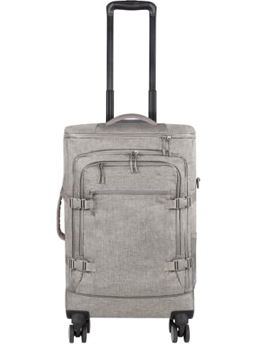 normani Reisetrolley mit Rucksackfunktion Namie in Beige