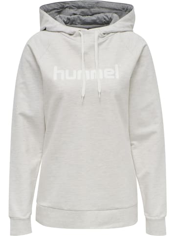 Hummel Hummel Hoodie Hmlgo Multisport Damen Atmungsaktiv in EGRET MELANGE