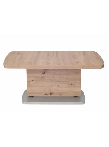 58 aufm Kessel FUNKTIONSTISCH ausziehbar Cate 110x63x53-72 Wohnzimmertisch Wildeiche