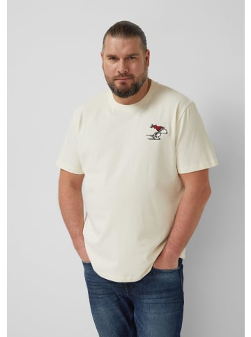 s.Oliver T-Shirt in 03D4_wollweiß