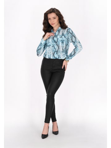 faina Women Shirt in blue