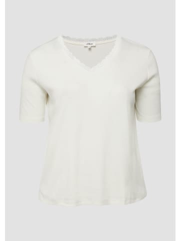 s.Oliver T-Shirt in 0210_creme