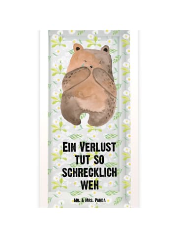 Mr. & Mrs. Panda Laterne Bär Verlust mit Spruch in Transparent