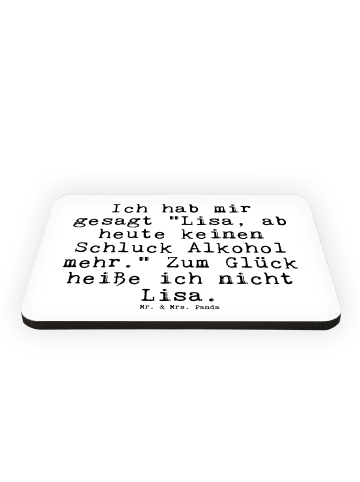 Mr. & Mrs. Panda Kühlschrankmagnet Ich hab mir gesagt... mit Spruch in Weiß