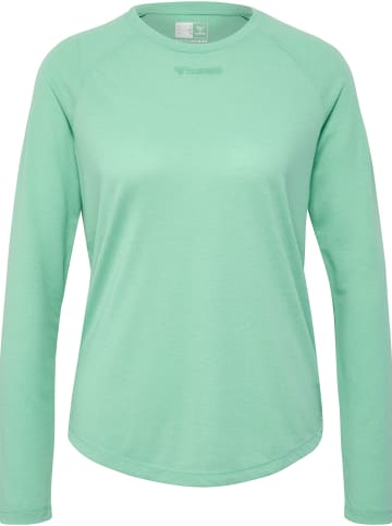 Hummel Hummel T-Shirt Hmlmt Yoga Damen Atmungsaktiv Leichte Design in OCEAN WAVE