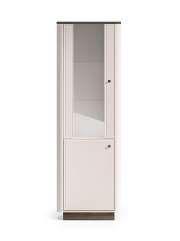 Feldmann-Wohnen Vitrine Vilavio Kaschmir Windmill Eiche dunkel 65 / 40 / 200cm