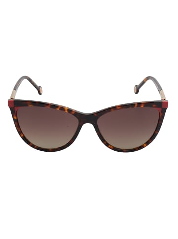 Carolina Herrera Sonnenbrille in Brown