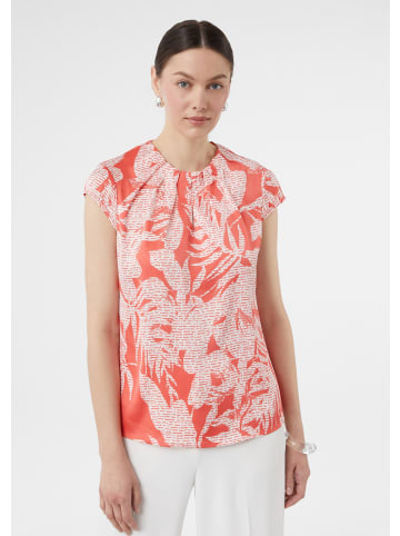 comma Bluse kurzarm in Pink