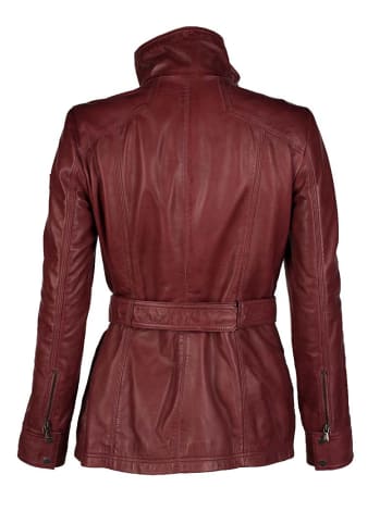 JCC Lederjacke R6382 in rot