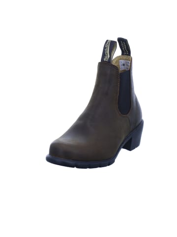 Blundstone Chelsea Boot Bock Heel unisex Stiefel in braun