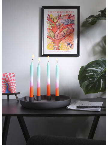 Goebel Kerzenhalter " Slate Smoke " in grau