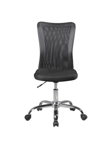 KADIMA DESIGN Kinderdrehstuhl, ergonomisch, Netz, höhenverstellbar, bis 30 kg in Schwarz