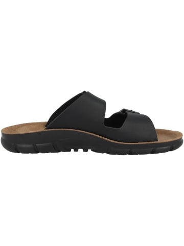 Birkenstock Sandale Bilbao Birko-Flor Weichbettung schmal in schwarz