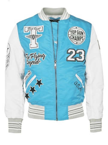 TOP GUN Bomberjacke TG22032 in light blue