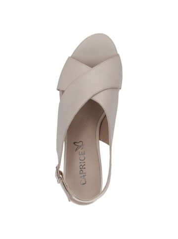 Caprice Sandalette in CREAM PERLATO