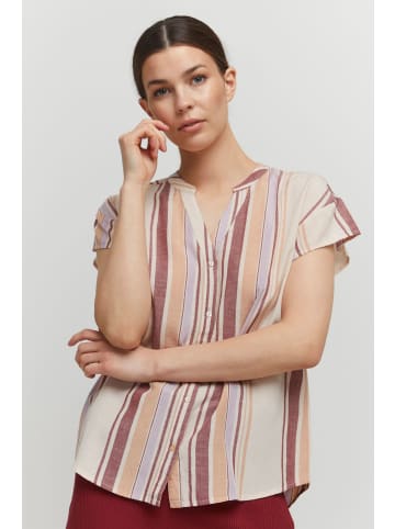 b.young Shirtbluse BYHAMIA SHIRT -20811520  Bluse aus Leinenmix in Rot