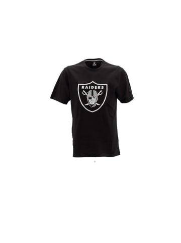 FANATICS Shirt Logo NFL Oakland Las Vegas Raiders in Schwarz