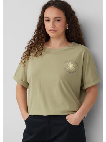 QS T-Shirt in 72D0_salbeigrün