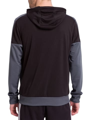 erima Squad Kapuzensweat in schwarz/slate grey