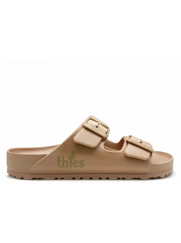 thies Pantoletten für Herren in braun