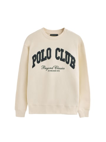 Polo Club Sweatshirt in Beige