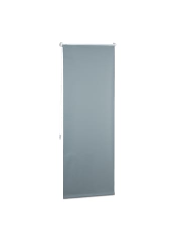 relaxdays 4x Verdunkelungsrollo in Grau - (B)60 x (T)165 cm