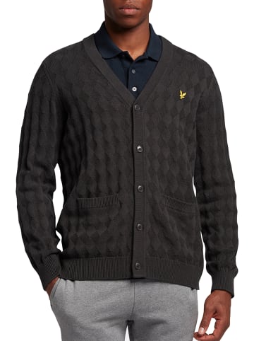 Lyle & Scott Cardigan in Anthrazit