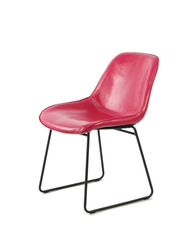 Kayoom 2tlg. Set Stuhl Sarene in Pink / Rot
