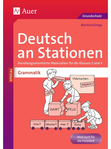 Auer Verlag Deutsch an Stationen spezial: Grammatik 3/4 | Handlungsorientierte...